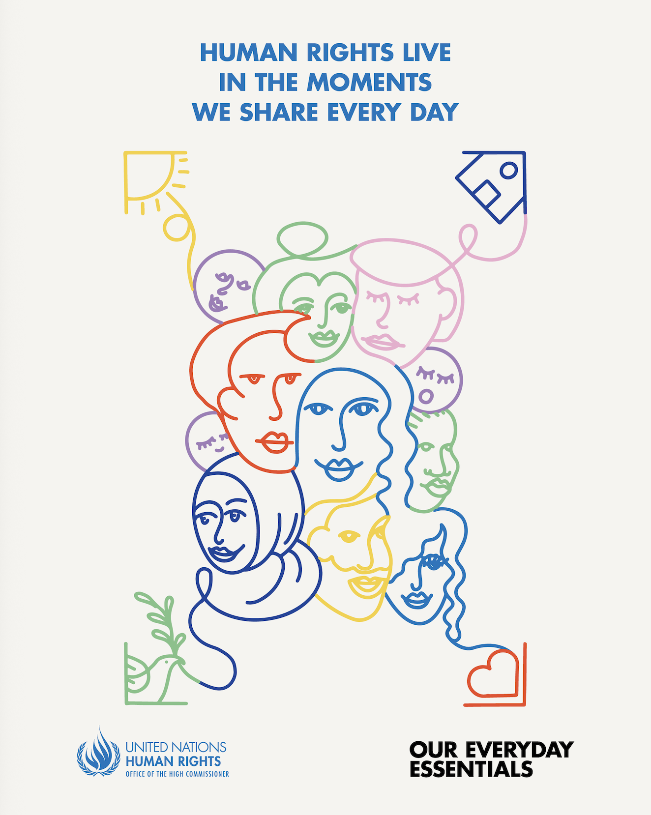 Human Rights live in the moments we share every day - Our Everyday Essentials