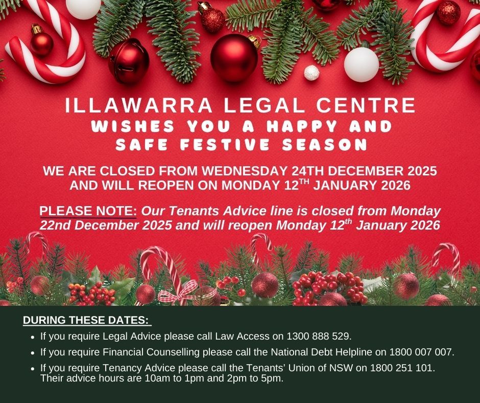 Christmas Closure 2025 details